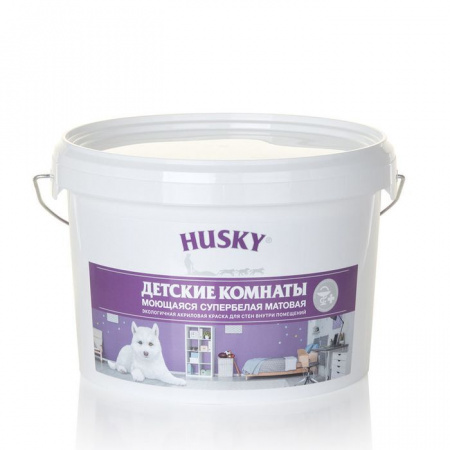 HUSKY Краска для детских комнат База А (2,5л) - КОЛОРЛОН ВТД Новосибирск