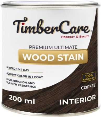 Масло TimberCare WS 350019 (цвет: Кофе/ Coffee), банка 0,2л - КОЛОРЛОН ВТД Новосибирск