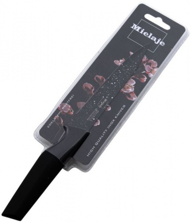 81212 Нож кухонный Santoku 12,5  см. рукоять Soft Touch, Mielaje - КОЛОРЛОН ВТД Новосибирск