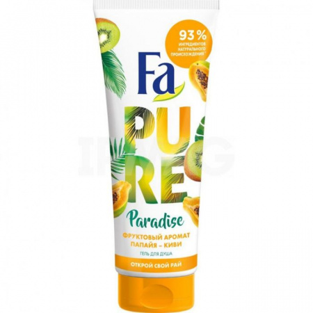 FA Гель для душа Pure Paradise Папайя и Киви, 200 мл - КОЛОРЛОН ВТД Новосибирск