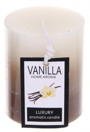 Свеча "Vanilla" 6*7,5 см - КОЛОРЛОН ВТД Новосибирск