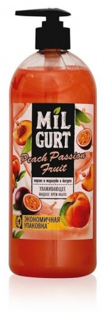 Мыло жидк MILGURT  Персик и маракуйя в йогурте 280гр Весна - КОЛОРЛОН ВТД Новосибирск