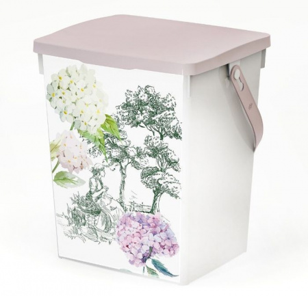 Контейнер д/хранения 5,0л "Toile de Jouy" пудра С49397 - КОЛОРЛОН ВТД Новосибирск