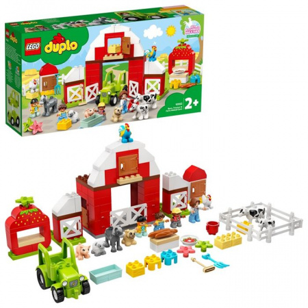 10952Конструктор LEGO DUPLO "Фермерский трактор, домик и животные" - КОЛОРЛОН ВТД Новосибирск