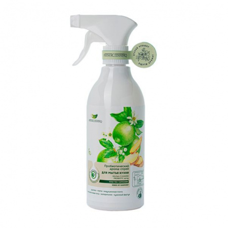 AROMACLEANINQ  Арома-спрей д/мытья кухни пробиотический ЧУВСТВО ГАРМОНИИ, 500 мл - КОЛОРЛОН ВТД Новосибирск