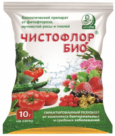 Чистофлор Био 10гр (от грибков. и бактер.заболеваний) (ЕСМ) - КОЛОРЛОН ВТД Новосибирск