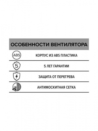 Вентилятор накладной NEO D125 сетка ERA (D=125, V=140m3/h) - КОЛОРЛОН ВТД Новосибирск