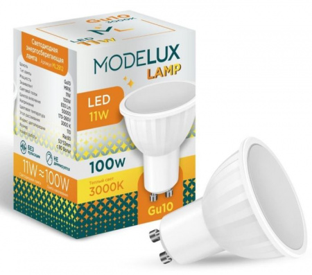 11W лампа MODELUX lamp ML2912- GU10-11W-3000 - КОЛОРЛОН ВТД Новосибирск