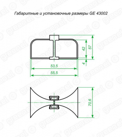 GE43002 Кабель-канал D65, для подрозетников GE40021,GE40022,GE40006 - КОЛОРЛОН ВТД Новосибирск