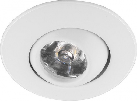 1W Led 29581 LN006, 4000К, белый, поворотный светильник - КОЛОРЛОН ВТД Новосибирск