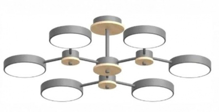 Потолочный cветильник LED4U L3216-730 GR - КОЛОРЛОН ВТД Новосибирск