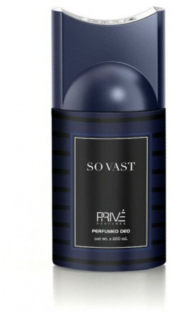 Prive Дезодорант-спрей SO VAST  муж.250мл - КОЛОРЛОН ВТД Новосибирск