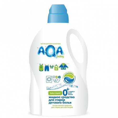 ***AQA baby Жидкое средство для стирки детского белья 1500 мл - КОЛОРЛОН ВТД Новосибирск