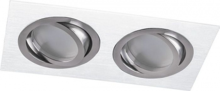 32640 двойной DL2802 MR16 50W G5.3 "прямоугольник", белый - КОЛОРЛОН ВТД Новосибирск