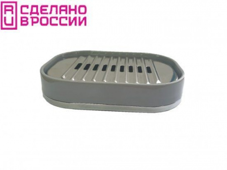 LENOX (серый) Мыльница овальная - КОЛОРЛОН ВТД Новосибирск