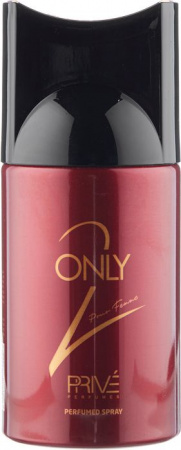Prive Парфюмированный део-спрей ONLY 2 POUR FEMME жен.250мл - КОЛОРЛОН ВТД Новосибирск