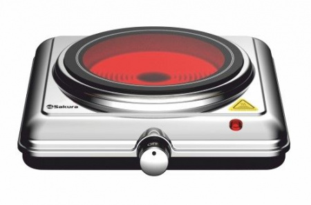 SAKURA Плитка инфракрасн SA-7169S 1конф стеклокерамика - КОЛОРЛОН ВТД Новосибирск