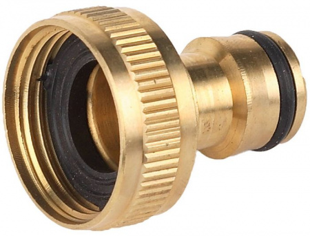 Адаптер GRINDA внешний, латунный, 3/4"  8-426102 - КОЛОРЛОН ВТД Новосибирск