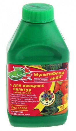 Мультифлор Аква овощное  универсальное 250мл  - КОЛОРЛОН ВТД Новосибирск
