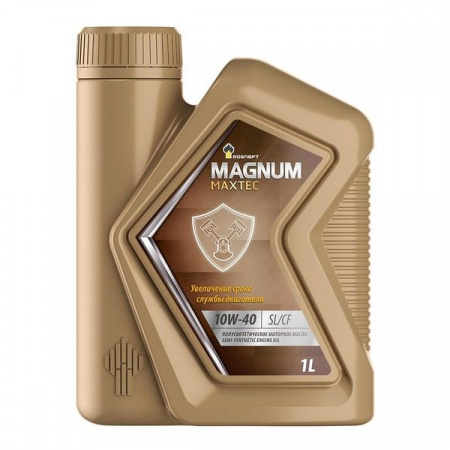 Масло моторное Rosneft Magnum Maxtec 10W40 п/с 1л - КОЛОРЛОН ВТД Новосибирск