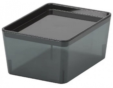 Versa Контейнер д/хранения  XS 180*130*80мм Прозрачно-черный  51030 - КОЛОРЛОН ВТД Новосибирск