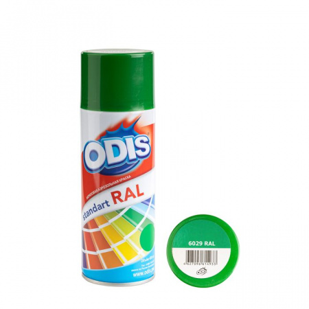 6029 RAL Краска-спрей ODIS standart RAL мятно-зеленый - КОЛОРЛОН ВТД Новосибирск