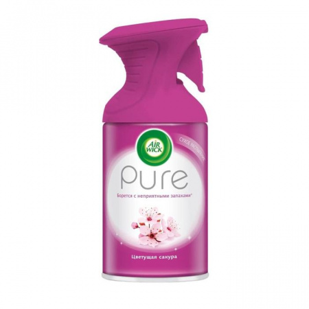 AIRWICK Освежитель воздуха PURE Цветущая сакура  250мл - КОЛОРЛОН ВТД Новосибирск