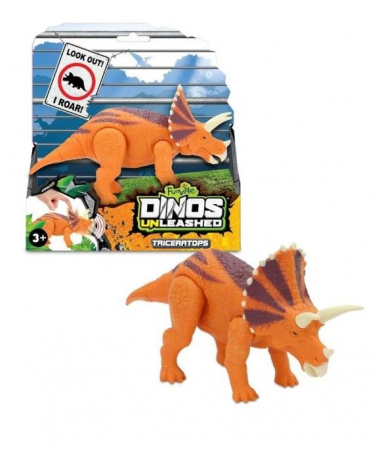 31123TR2 Игрушка Dino Uleashed -фигрука трицератопса со звуковыми эффектами - КОЛОРЛОН ВТД Новосибирск