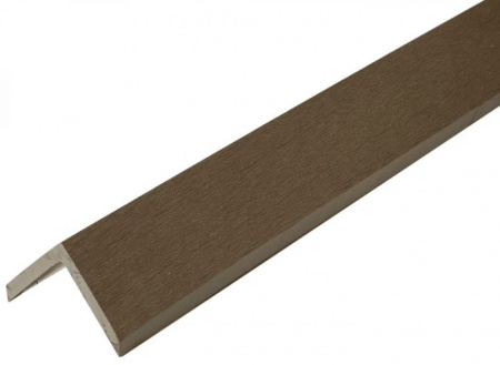Угловой профиль CM Decking 2000х50-38х6 мм MERBAU (Мербау) - КОЛОРЛОН ВТД Новосибирск
