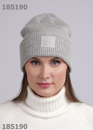CLEVER 444173ак Шапка женская, *, Меланж св.серый - КОЛОРЛОН ВТД Новосибирск
