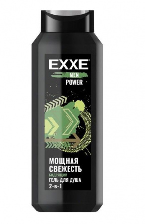 EXXE MEN гель для душа 2в1 400 мл Бодрящий POWER - КОЛОРЛОН ВТД Новосибирск