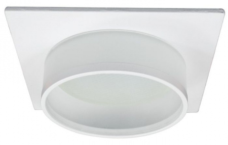 Точка 15W 230V GX53, белый, квадрат, без лампы, DL501 - КОЛОРЛОН ВТД Новосибирск