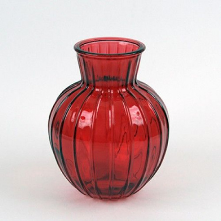 Ваза 92-001-20 см. "Белла 1" рубин. - КОЛОРЛОН ВТД Новосибирск