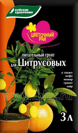 Грунт ЦР для Цитрусовых 3л (6/540) - КОЛОРЛОН ВТД Новосибирск