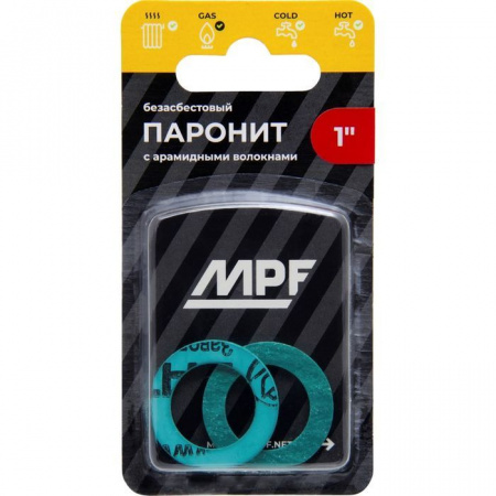Прокладка 1 MPF безасбестовая (2 шт.), MP - КОЛОРЛОН ВТД Новосибирск