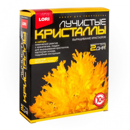Лк-004 Лучистые кристаллы "Желтый кристалл" - КОЛОРЛОН ВТД Новосибирск