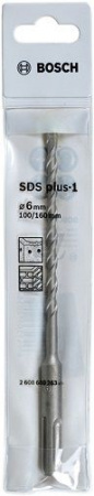 BOSCH Бур SDS plus-1 6x100/160 мм 2608680263 - КОЛОРЛОН ВТД Новосибирск