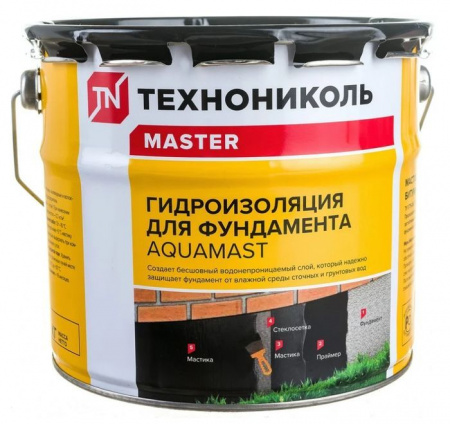 Мастика битумная AquaMast (3кг) - КОЛОРЛОН ВТД Новосибирск