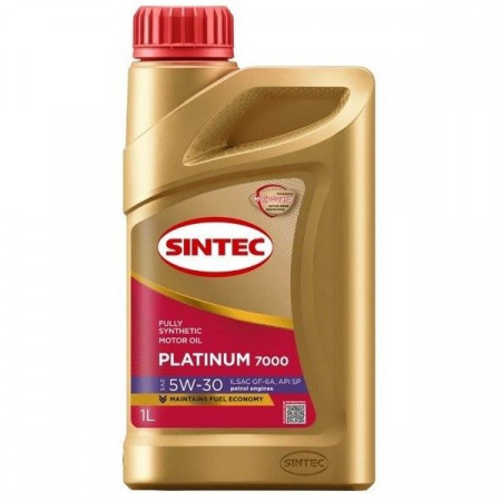 Масло моторное Sintec Платинум 7000 5W30 GF-6A 1л синт - КОЛОРЛОН ВТД Новосибирск
