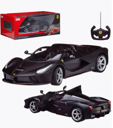 75800B Машина р/у 1:14 Ferrari LaFerrari Aperta, цвет чёрный - КОЛОРЛОН ВТД Новосибирск
