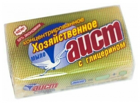 Аист 150гр Мыло хозяйственное с глицерином - КОЛОРЛОН ВТД Новосибирск