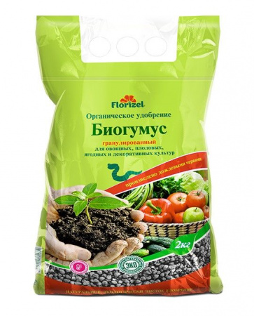 "Florizel - Биогумус, 2кг", ОУ - КОЛОРЛОН ВТД Новосибирск