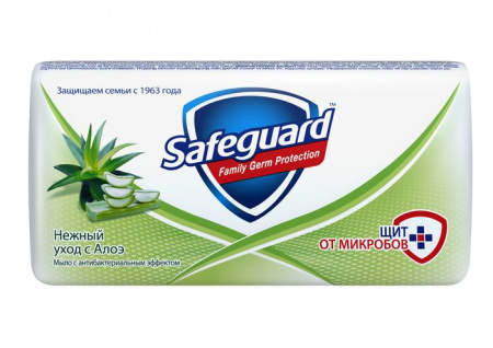 SAFEGUARD Мыло туалетное Алоэ 90г - КОЛОРЛОН ВТД Новосибирск