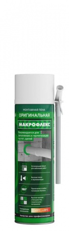 МАКРОФЛЕКС STD Оригинальная Монтажная пена 500 мл - КОЛОРЛОН ВТД Новосибирск