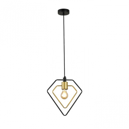 Подвесной светильник Escada 1164/1S E27*40W Black/Gold - КОЛОРЛОН ВТД Новосибирск
