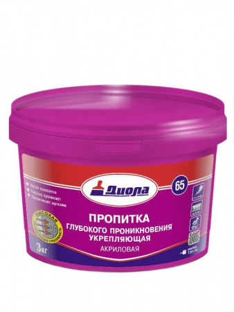 Пропитка укрепляющая акриловая Д-65 5кг/Евроведро - КОЛОРЛОН ВТД Новосибирск