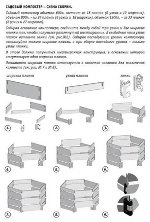 Компостер 800л - КОЛОРЛОН ВТД Новосибирск