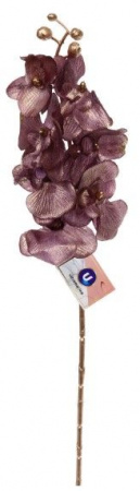 Искусственные цветы "FLOWERS GLAMOUR" 72см Орхидея лиловая 993-0962 - КОЛОРЛОН ВТД Новосибирск