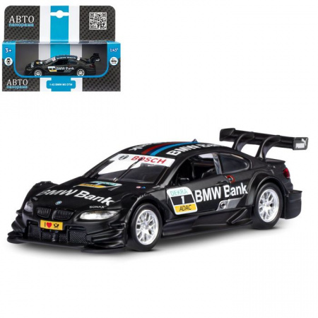 JB1251209ТМ"Автопанорама"Машинкаметалл1:42 BMWM 3DTM,черный,откр.двери,инерция - КОЛОРЛОН ВТД Новосибирск