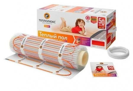 Мат нагревательный "Теплолюкс" Tropix МНН 2240 Вт/14,0 кв.м - КОЛОРЛОН ВТД Новосибирск
